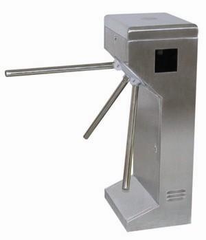 China Fast Speed Gate Tripod Access System Finger Print Or ID RFID Card Reader for sale