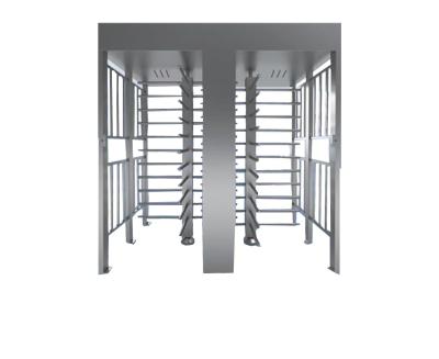 China Anti Climbing Full Height Turnstile Gate Led Display For Military Places for sale