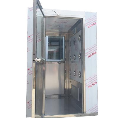 China Clean Room Air Shower with Ozone Disinfection and Adjustable Time 0-99s for sale