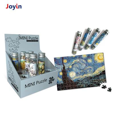 China Cartoon Toy Jigsaw Puzzles for Adults 12 IN 1 Starry Night Rhone Sunflower 150 Pieces Mini Jigsaw Puzzles Game 6 x 4 inch for sale