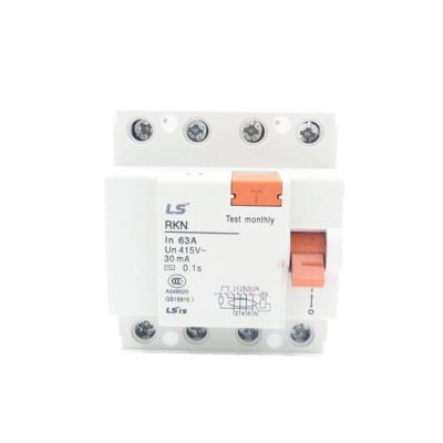 China Micro Broken Residual Current Circuit Breaker LG / LS Electric Small Protector RKN for sale