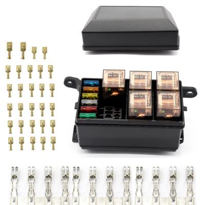 China 6 Way Insurance Box With 6 Relay 12V Automotive Insurance Seats for sale