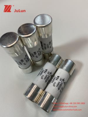 China 1500VDC Solar PV Fuse 20A Cylindrical 14*51mm For Photovoltaic Bus Box for sale