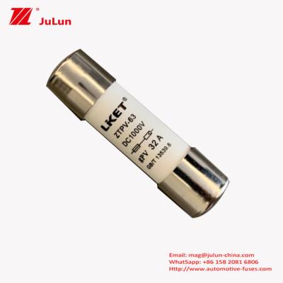 China 20g Solar PV Fuse With Copper Element For Enhanced Safety  30A 1000VDC for sale