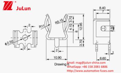 China Compact Solar Panel Fuse 1000VDC 50A Cylindrical For Space Constrained Environments à venda