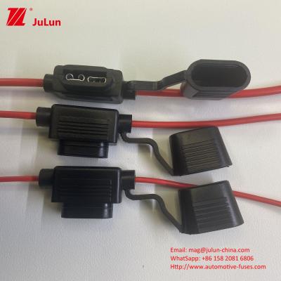 China 32VDC Car Blade Fuses Securely Mount And Protect With Plastic In Line F Holder Panel Display for sale