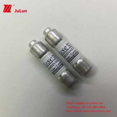 China PV Ceramic Fuses: 0.1~30A  20A  25A Fuses with FUSE Holder  50KA DC for sale