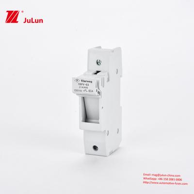 China Cylindrical Solar PV Fase Holder 63A For Enhanced Safety In Photovoltaic Bus Box en venta