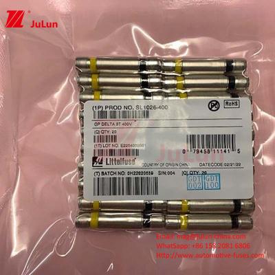 China SL1026-400 Glow to Arc Gas Discharge Tube -1 Amp Nickel Iron Alloy Electrode Plating Nickel Ceramic Body for sale