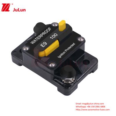 China Motor boat manually reset circuit breaker with temperature range of 34-149°C 30-150A for sale