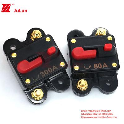China Manual Reset Auto Self-Recovery Circuit Breaker With Switch Reset Circuit Breaker With Switch 30-300A for sale