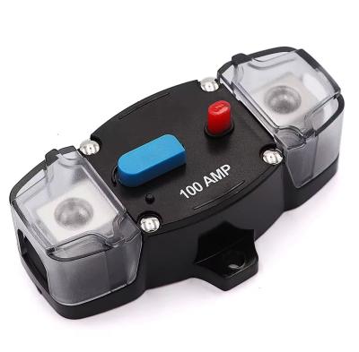 China Resettable Circuit Breaker Manufacturers 80A 12V Car Audio Modification Car Modification Switch Safety Seat Automatic Sw zu verkaufen