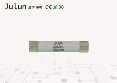 China Cylindrical Cap High Voltage Fuse 30Ma  Quick Break Fast Blow Fuse 660v Ac / 660v Dc 6x30mm for sale