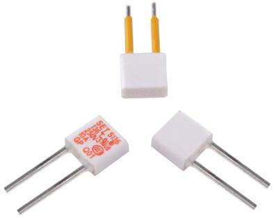China Square Type Radial Lead Micro Fuse Fast Acting 10 Amp Thermal Fuse  Protector for sale