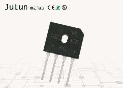 中国 4 Pinは保証されるダイオードGbu406シリーズ高温にはんだ付けすることのプラグを差し込みます 販売のため