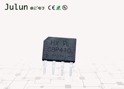 Chine Le pont en redresseur branchent la série Gbp410 de GBP de diode avec les terminaux plaqués par soudure à vendre