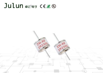 China 2- Protector de sobretensiones del tubo de descarga de gas del Gdt del electrodo ZM86 2R230L dimensión de 8 x de 6m m en venta