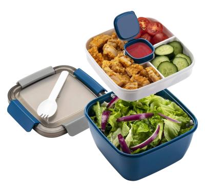 China 1500ml Salad Lunch Container for sale