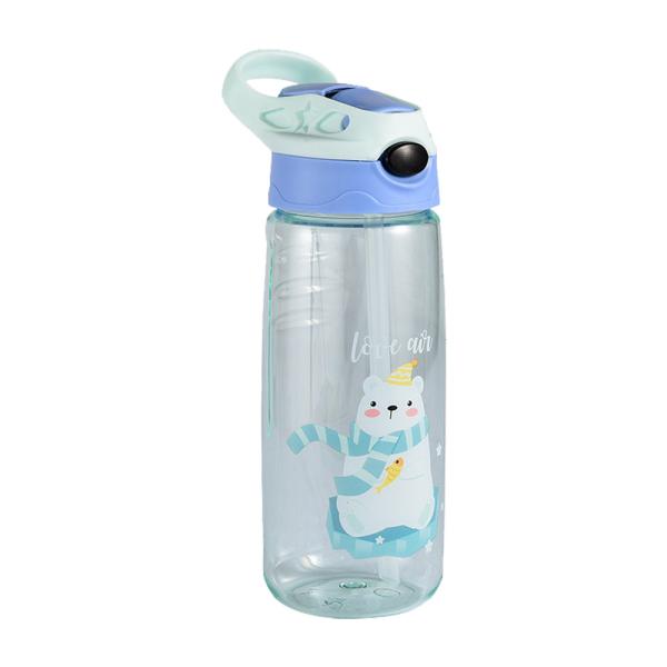 Quality PC Custom Drinking Cups With Straws Leak Proof Lightweight Child Friendly for sale