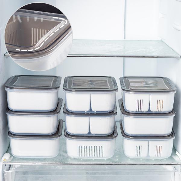 Quality Plastic 3 Compartment Lunch Containers OEM Food Container Freezer for sale