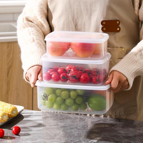 Quality 700ml Stackable Plastic Food Containers Recyclable Lunch Box for sale