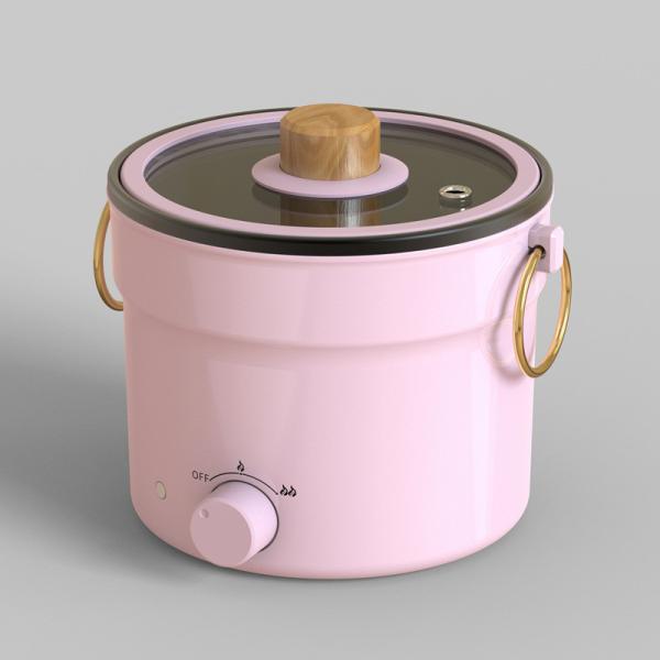 Quality 180W Portable Hot Pot Cooker PP Non Stick Coating Capacity 1L for sale