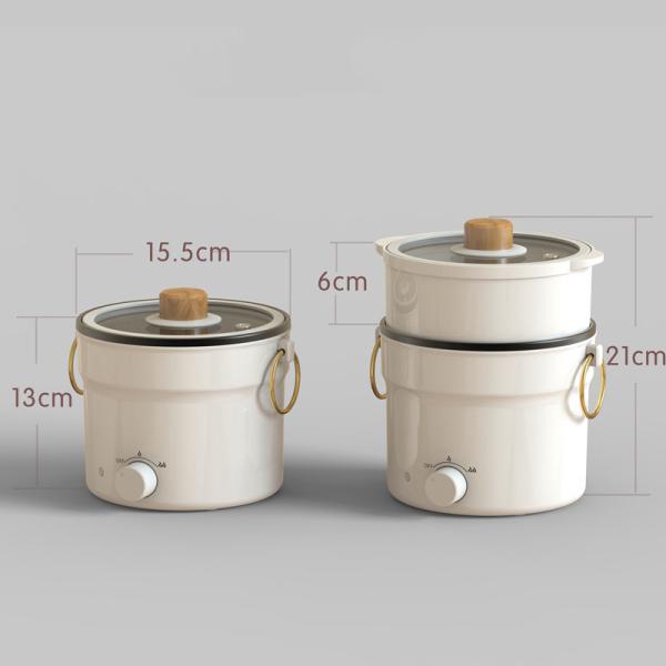 Quality 180W Portable Hot Pot Cooker PP Non Stick Coating Capacity 1L for sale