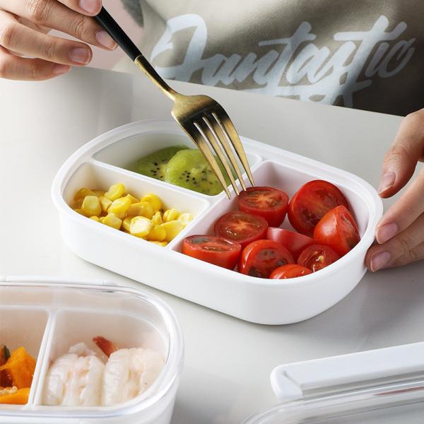 Quality 350ml Plastic Lunch Containers OEM Lunch Pack Containers For Meal Prep for sale