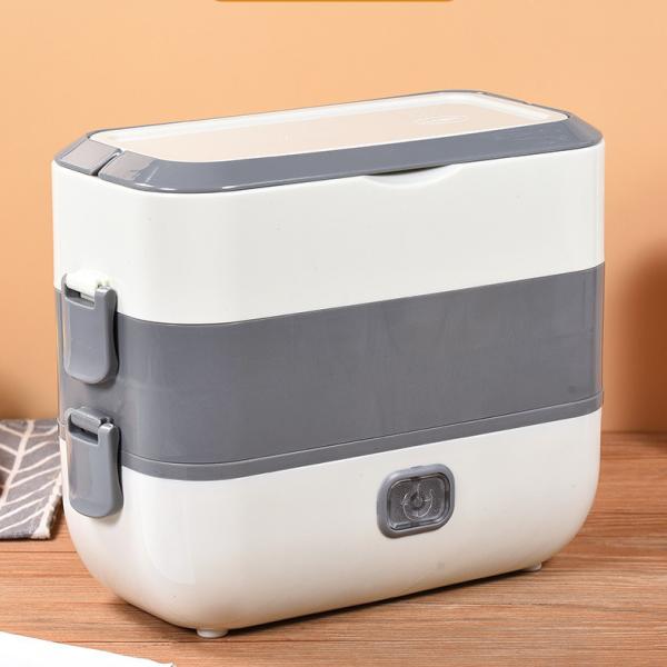 Quality Double Layer Mini Cooker Portable Lunch Box 2 Liters Leak Proof for sale