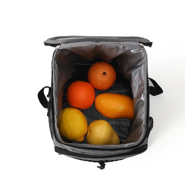 Quality Custom Rectangle Insulated Lunch Bags Keep Food Fresh In Insulated Cooler Bags for sale