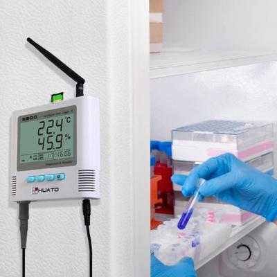 China Hospital Gsm Temperature Logger / Data Logger With Gsm Module 135mm * 124mm * 35mm for sale
