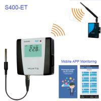 China Multi Function Wireless Temperature And Humidity Monitor Up To 8192 Records for sale