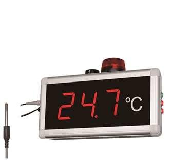 China Workshop Room Temperature Display , Large Display Thermometer With Audible Alarm for sale