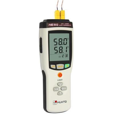 China Multi Function Portable Thermocouple Data Logger Double Channels Measuring for sale