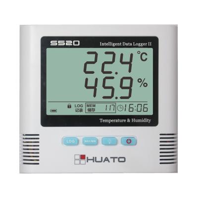 China Incubator Use large LCD display monitor Temperature Humidity Data Logger with  alarm function for sale