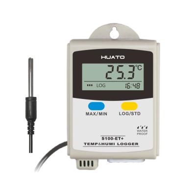 China Grey Color Temperature Humidity Data Logger For Temperature Measurement for sale