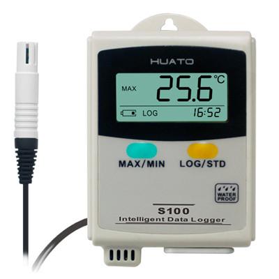 China Elegant Appearance Temperature And Humidity Data Logger For Cold Storage for sale