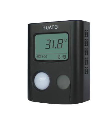 China HUATO S635 UV Data Logger Uv Temperature Sensor Touch Keys Battery Powered for sale