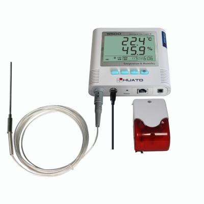 中国 低温貯蔵のPT100温度検出器が付いている実時間温度のデータ ロガー 販売のため
