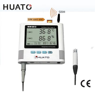 China Refrigerator Temperature Alarm Monitor Data Logger With Gsm Easy Operation for sale