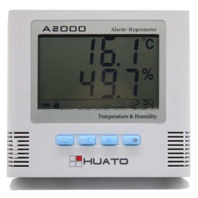 China Medidor portátil da umidade do termômetro, operação fácil do termômetro exterior interno à venda