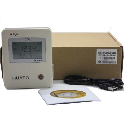 China Low Power Consumption CO2 Data Logger Co2 Recorder With High Measurement Accuracy for sale