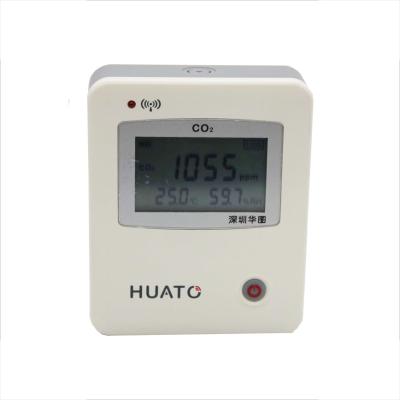 China ABS Material Carbon Dioxide Data Logger Temperature Monitoring High Accurate for sale