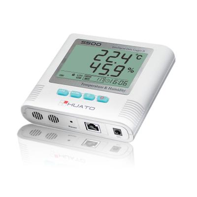 中国 Huatoのイーサネット温度の湿気センサーTcp Ipの自動記録器容易な操作 販売のため