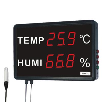 China Temperatura de Digitaces del higrómetro del termómetro de HUATO Digitaces y exhibición de la humedad en venta
