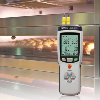 China Heavy Industry Temperature Data Logger Thermocouple Support 8 Type KJETNSRB​ Probe for sale