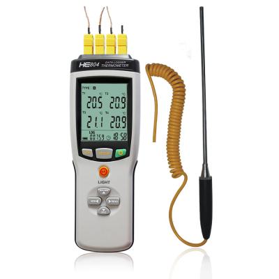 China Digital 4 Channel Thermocouple Data Logger Multi Channel For Industrial for sale