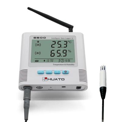 China S500 Gsm Based Data Logger , Sms Temperature Alarm With External Sensor for sale