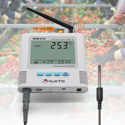 China Cold Truck Temperature Sensor Gsm , Gsm Based Data Logger Large Capacity for sale
