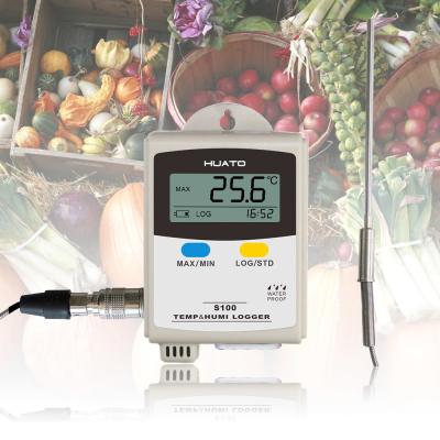 China External PT100 Sensor High Low Temperature Data Logger With Analyzed Software for sale
